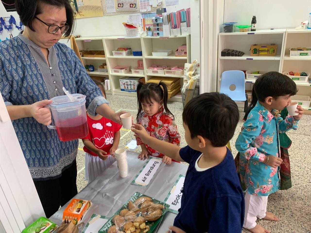 A moment at LittleSparks Montessori