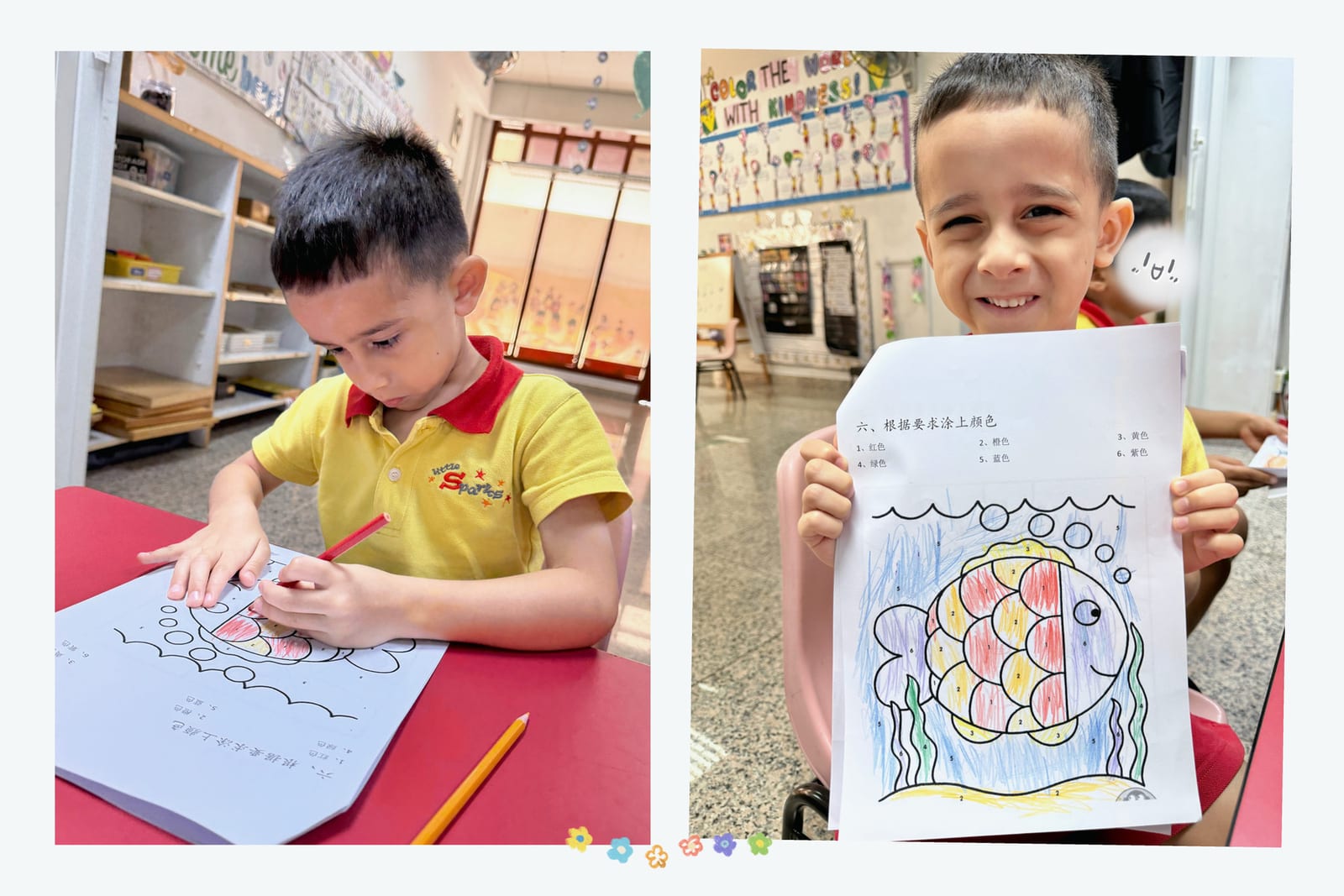 A moment at LittleSparks Montessori